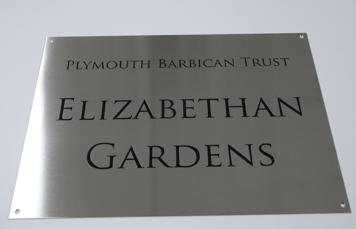 Engraved and Etched Metal Signs